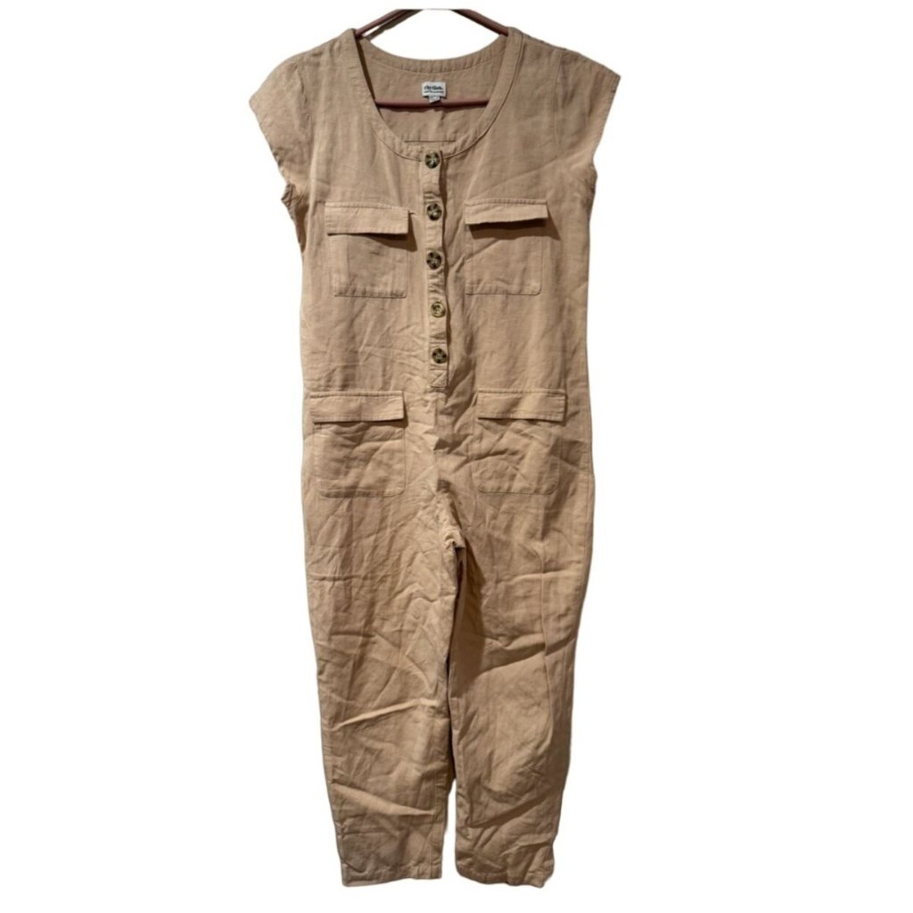 Rhythm Cream Midi Jumpsuit Size Xs | A1